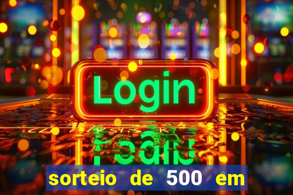 sorteio de 500 em cash toda segunda feira novibet como funciona